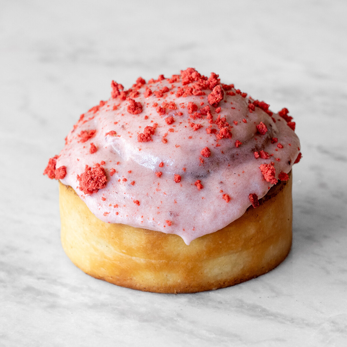 Berry Love Roll with fresh berry compote