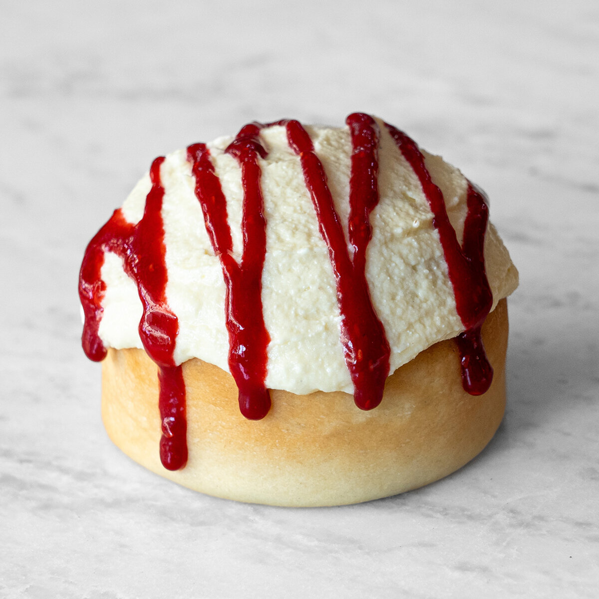 Raspberry White Chocolate Roll