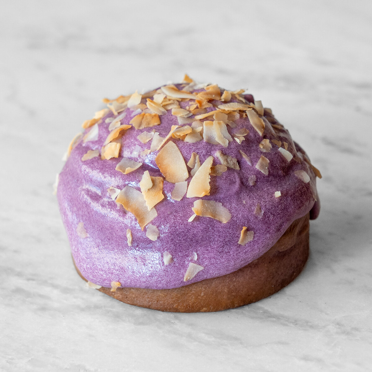 Ube Roll with purple yam